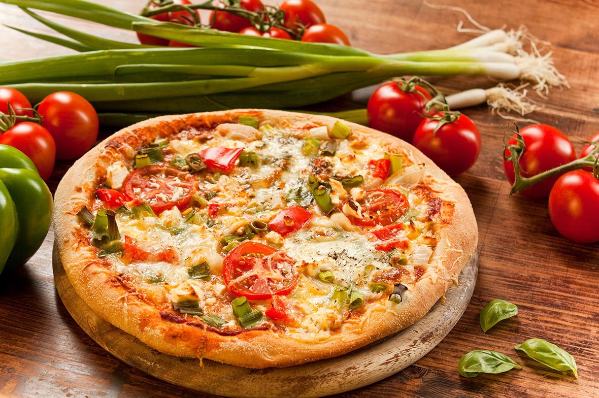 pizza vegetariana